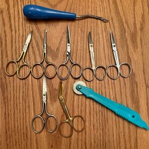 Set of Assorted Sewing Supplies